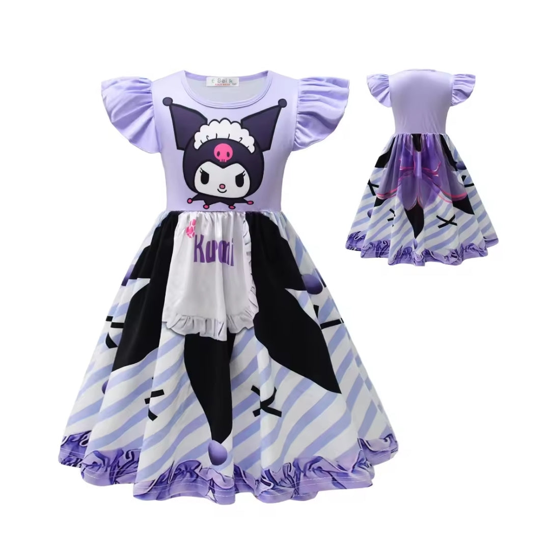 Kuromi Costume - Medium - Age 5 to 7 Years