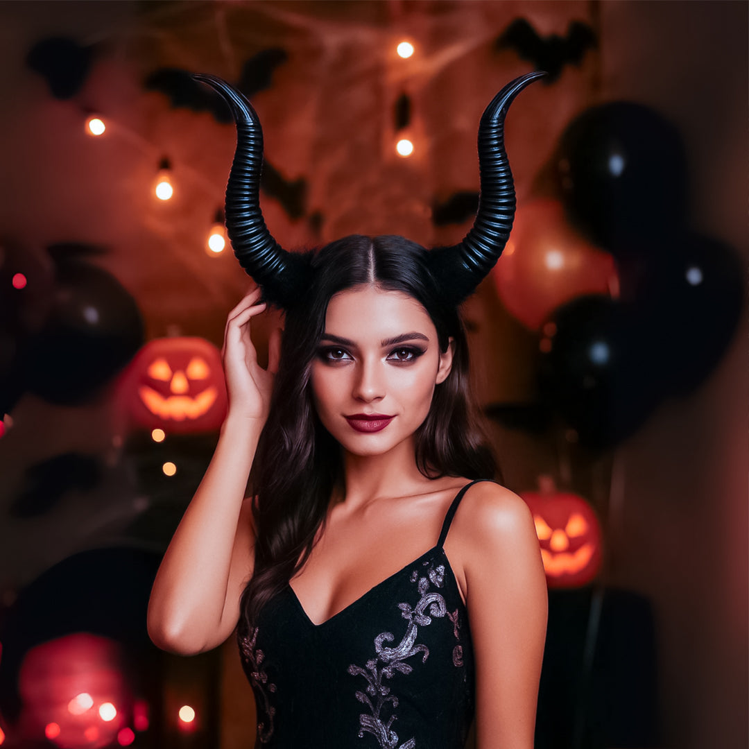 Maleficient Headband Black - 1PC