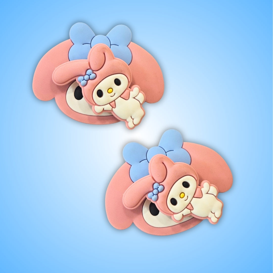 My Melody Spinning Shoe Charms - 2PC