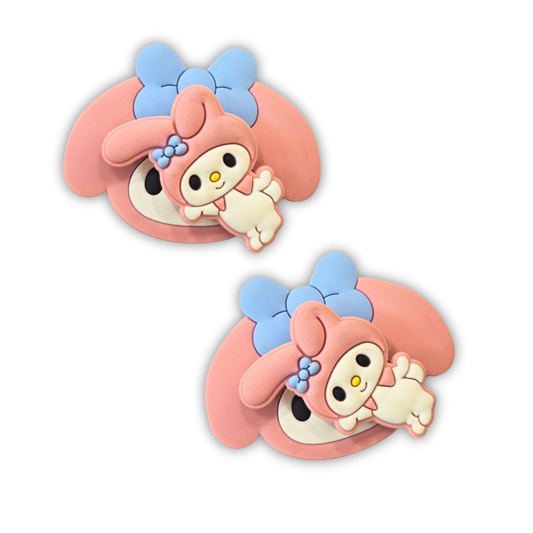 My Melody Spinning Shoe Charms - 2PC