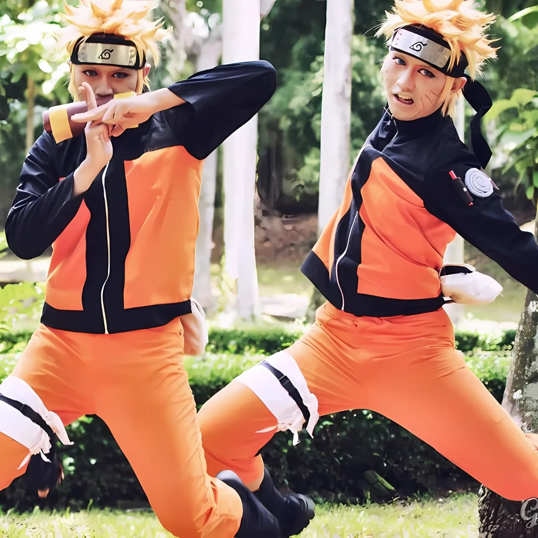 Naruto Shippuden Anime Costume - Medium - Age 7 to 9 Years