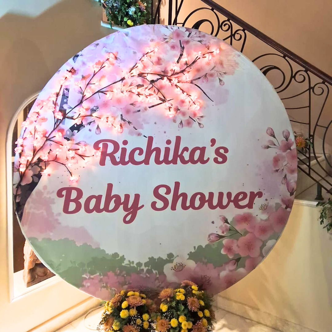 Baby shower Set up