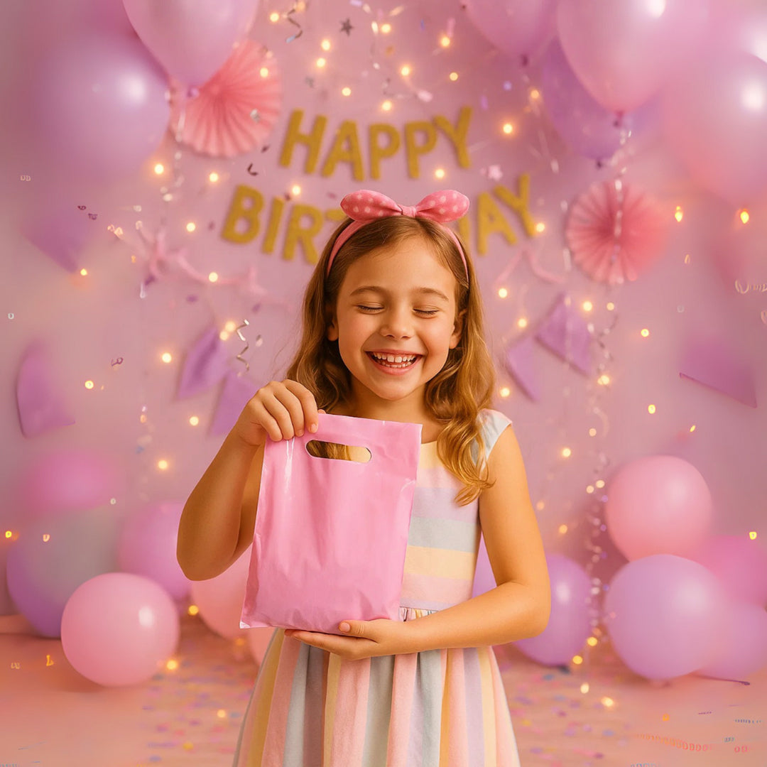 Loot Bags Pastel Purple Color - 10PC