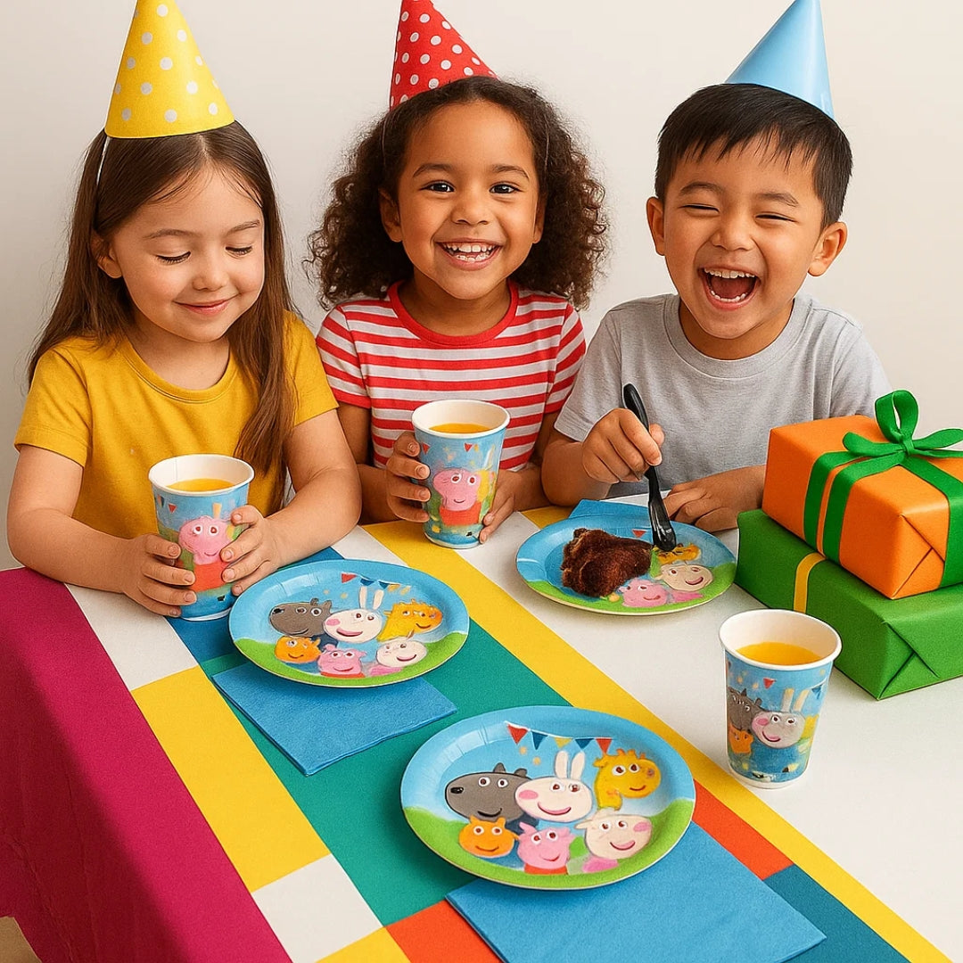 Peppa Pig & Friends Theme Party Paper Cups - 350ML - 8PC