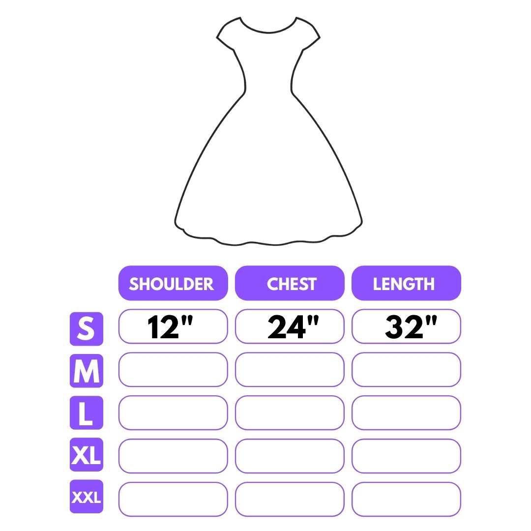 Snow White Costume - Small - Age 3 to 5 Years