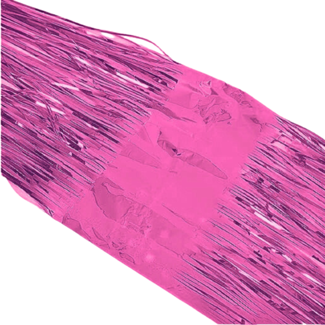 Pink Ceiling Curve Decoration - 15FT X 1 FT