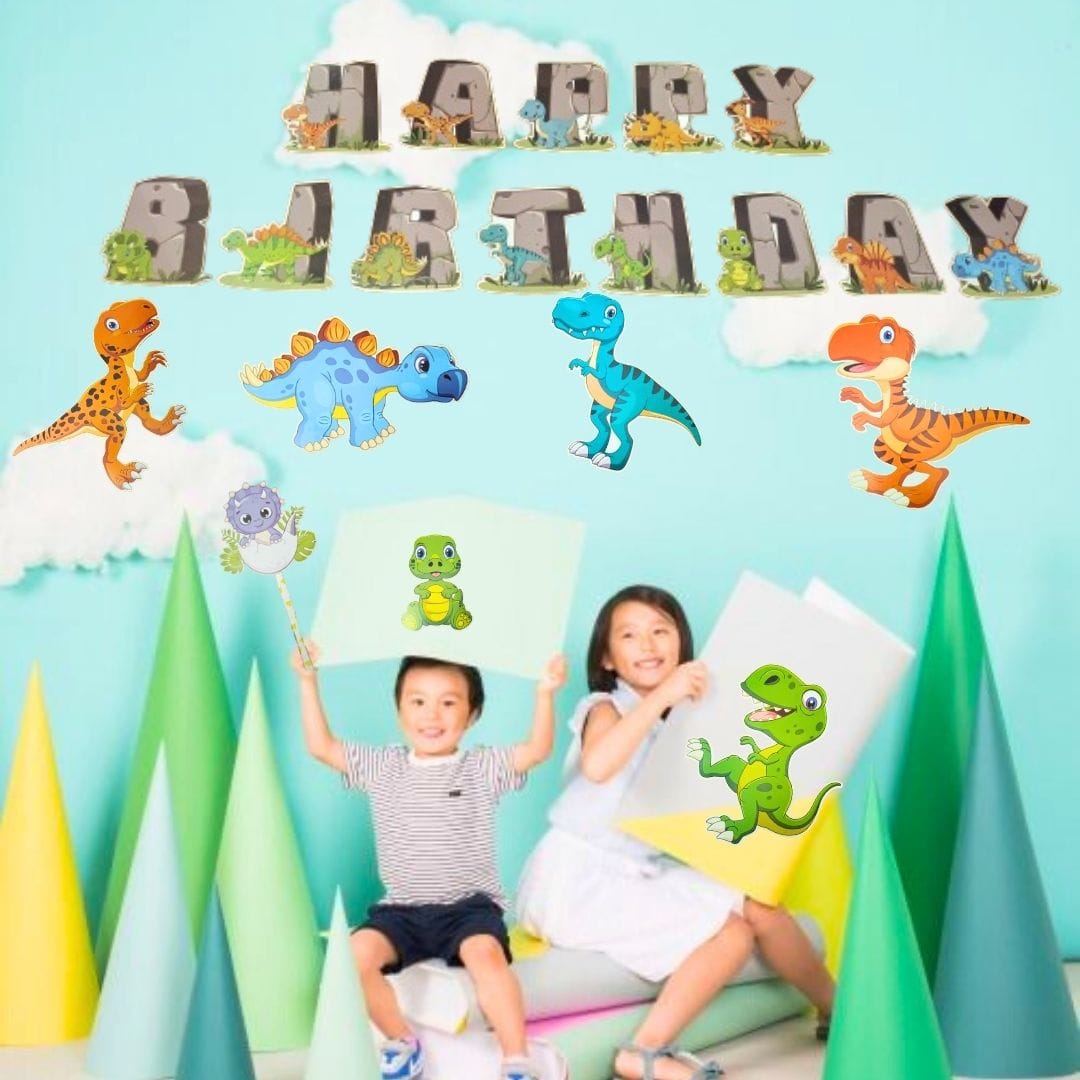 Dinosaur Birthday Party Set - 17PC