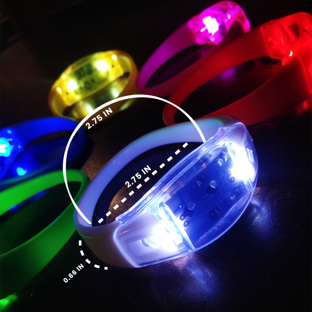 Musical Concert Bright LED Wrist band - Assorted Color
