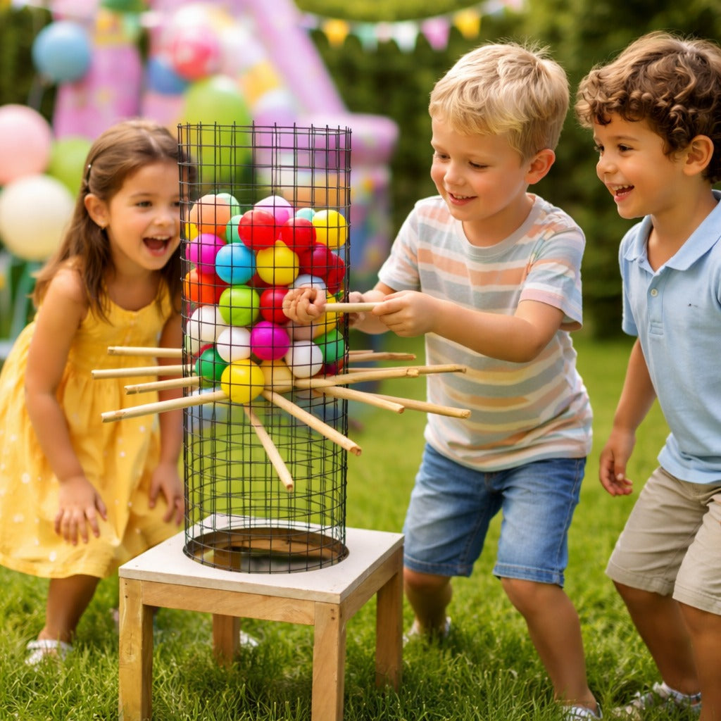 Ball Stick Jenga Game for Rent