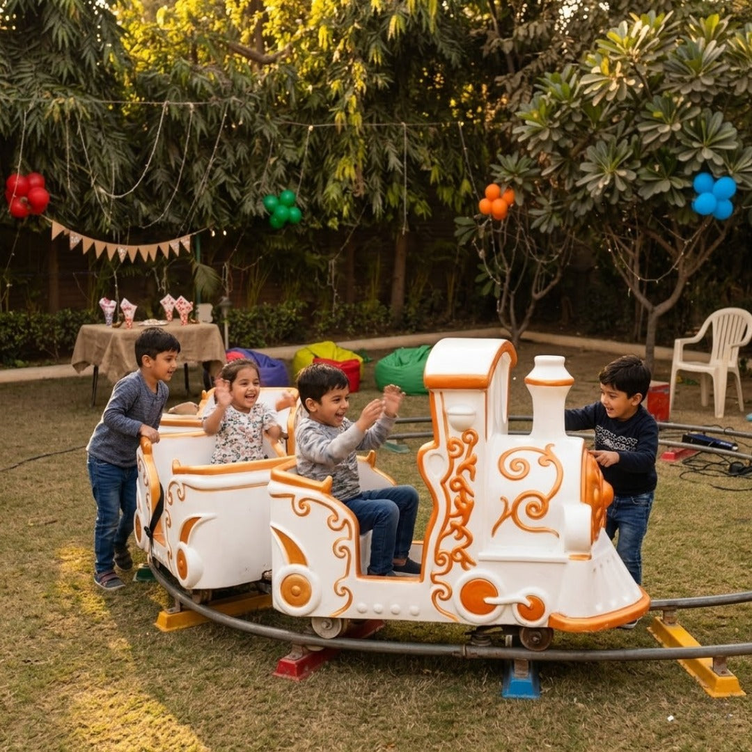 The Royal White Train Ride for Kids for Rent