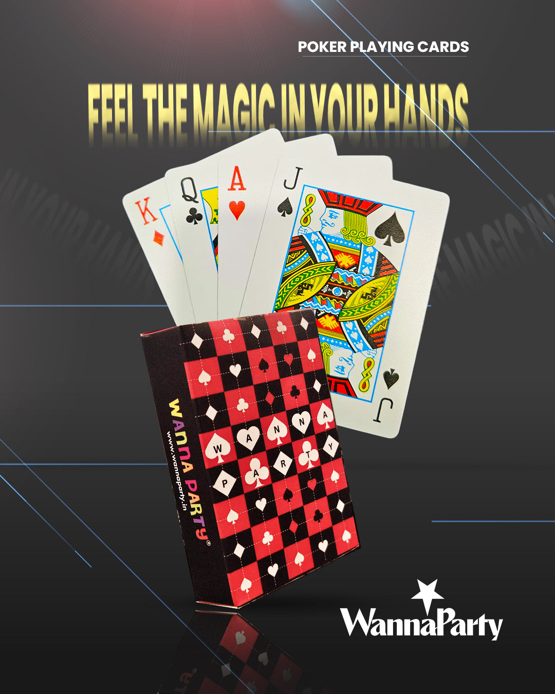 Poker Playing Cards - 1 Pack