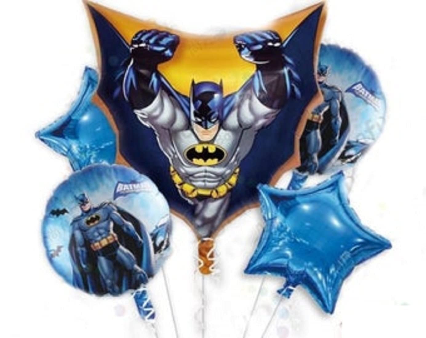 Batman Balloon Set Of 5 (w/ Helium Gas)