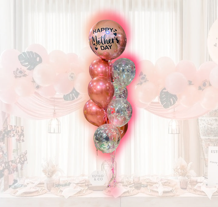 Happy Mother's Day Balloon Bouquet - Helium Filled
