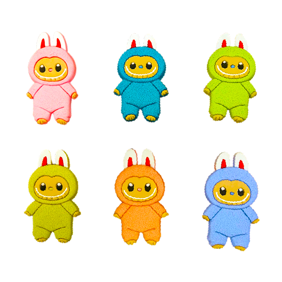 Labubu Shoe Charms - 6PC