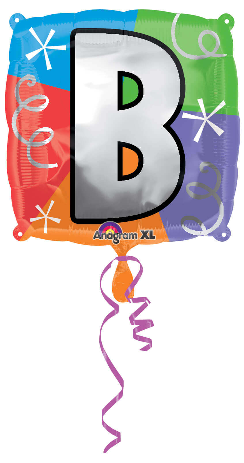 18" LETTER B QUAD BALLOON