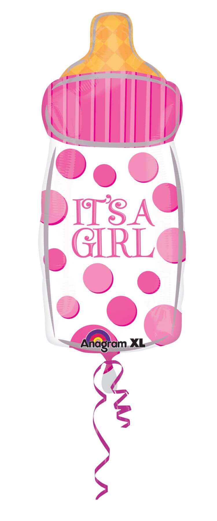 18" It`S A Girl Baby Bottle Junior Shape XL S60