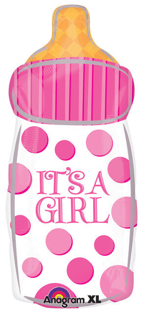 18" It`S A Girl Baby Bottle Junior Shape XL S60