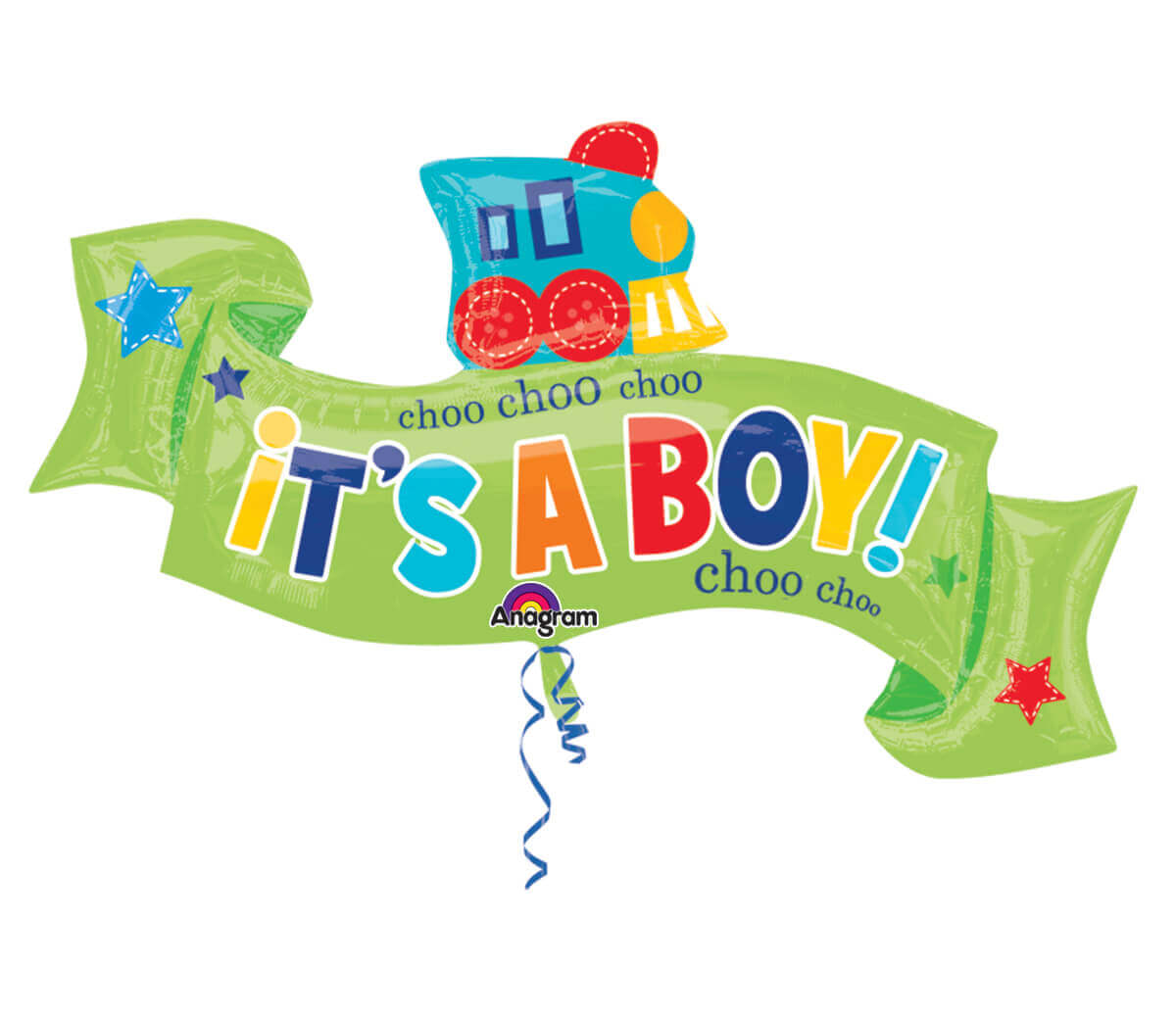 Little One Boy Banner SuperShape Balloons P35