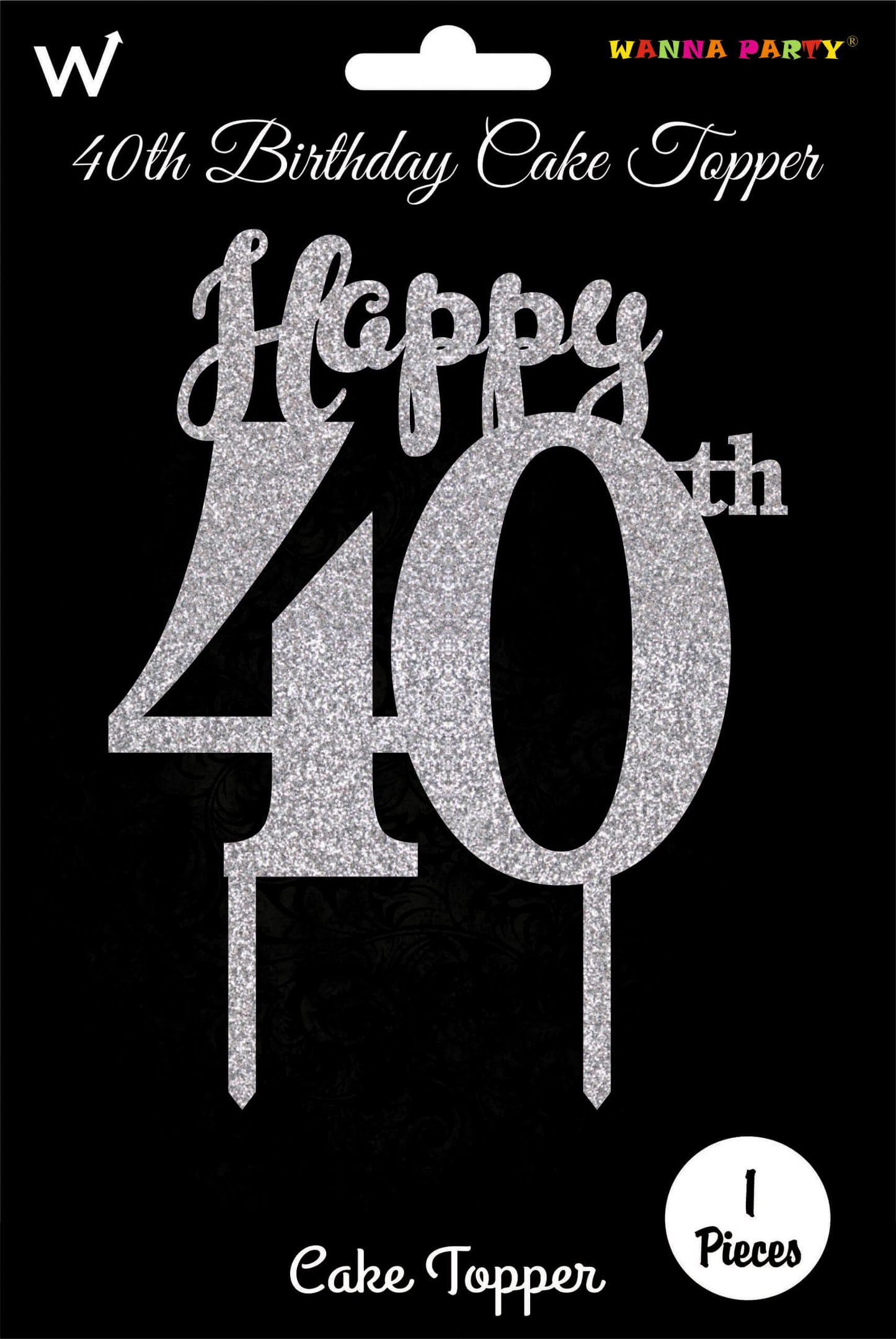 40th Birthday Cake Topper