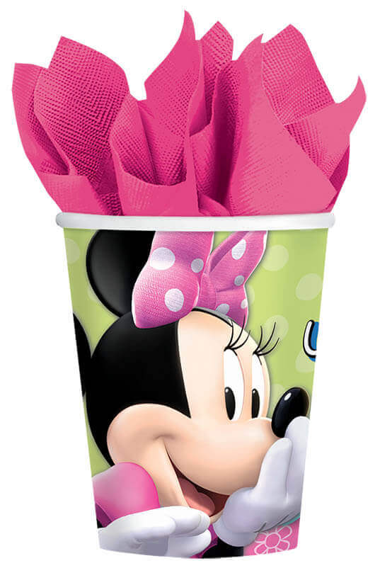 Minnie Mouse 9oz Cups - 8PC