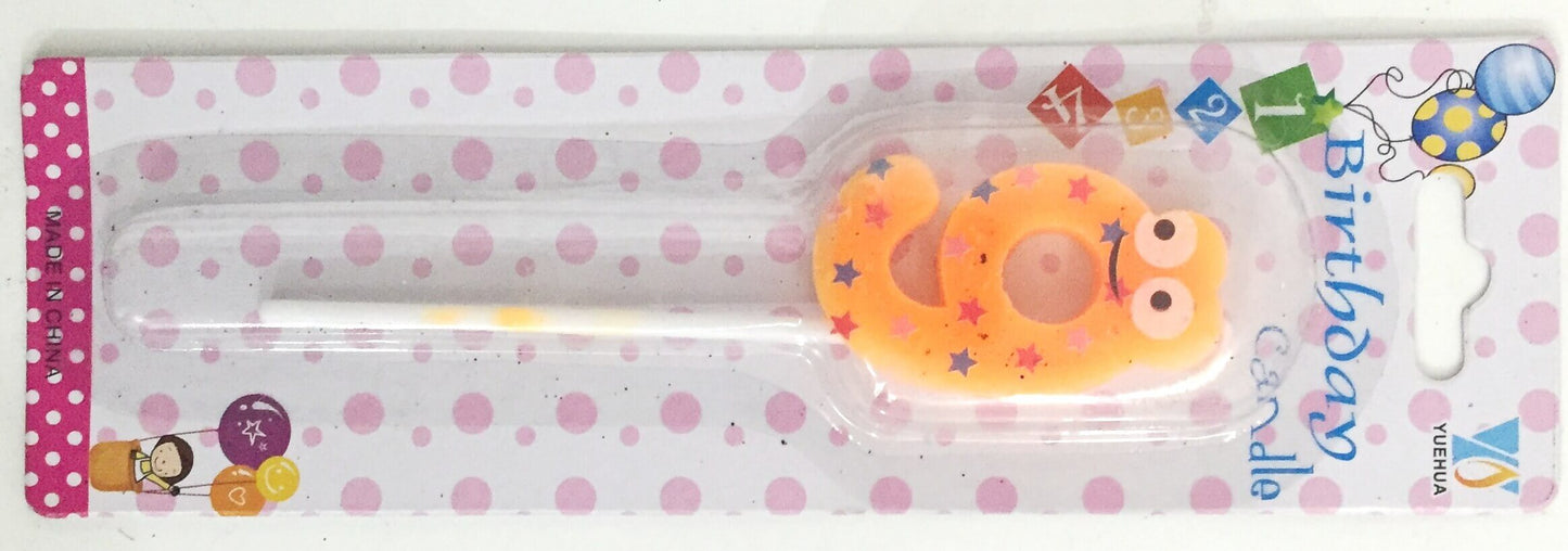 Stick Candle Numerical No. 9 Candle