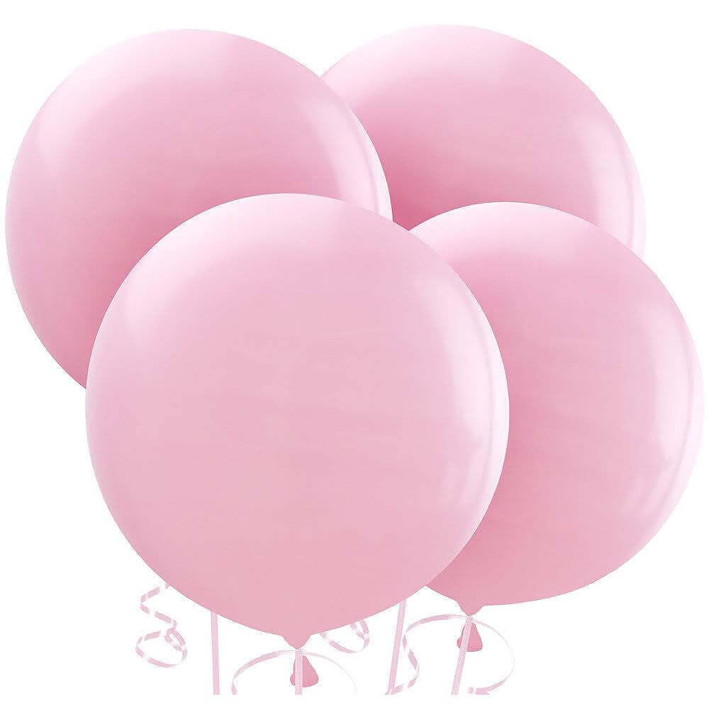 36" Pastel Pink Bladder Balloon - 1PC