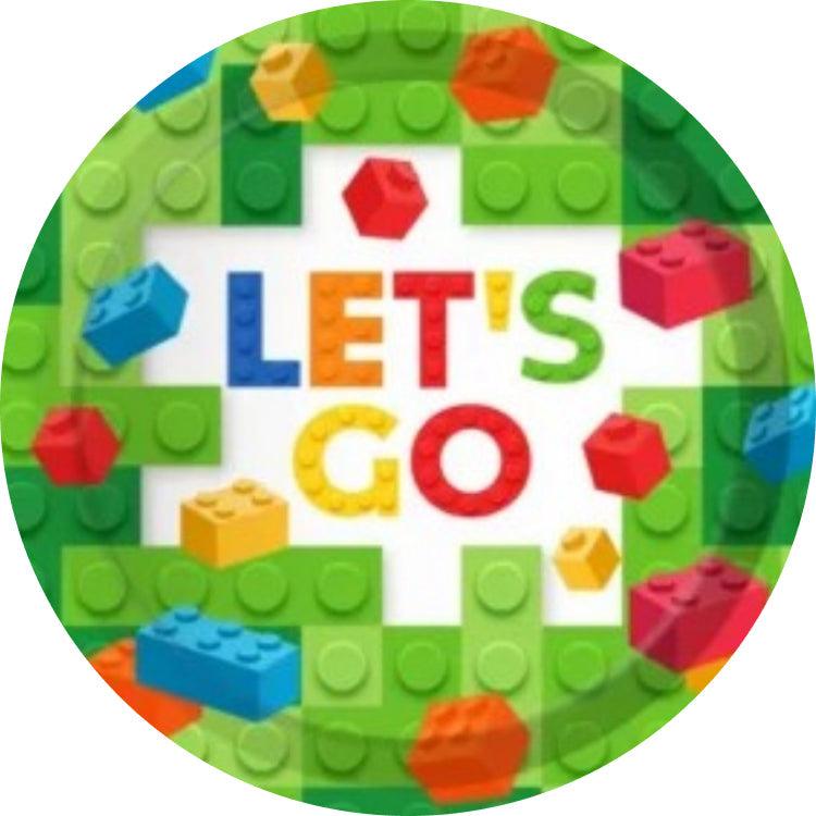 Lego Blocks Party Supply for Boys