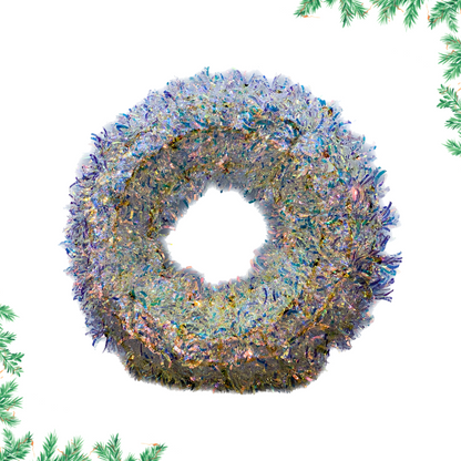 Shiny Christmas Wreath - 2FT