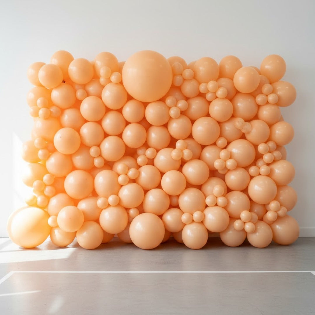 Macaron Pastel Orange Premium Latex Balloons 10" - 20PC