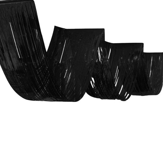 Black Ceiling Curve Decoration - 15FT X 1 FT