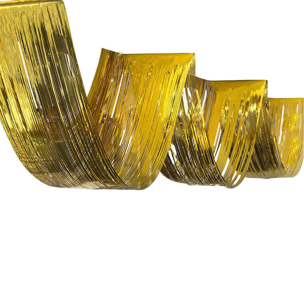 Golden Ceiling Curve Decoration - 15FT X 1FT