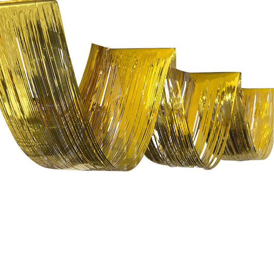 Golden Ceiling Curve Decoration - 15FT X 1FT