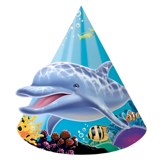 UNDERWATER PTY CHILD HATS -8CT
