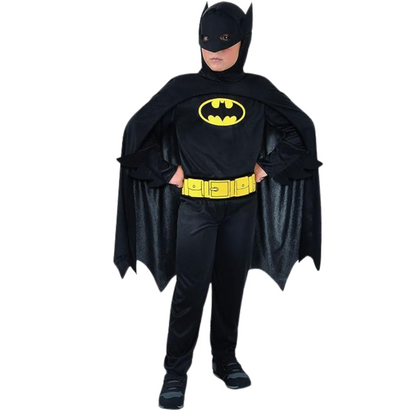 Deluxe Batman Muscular Costume w/Mask for Kids
