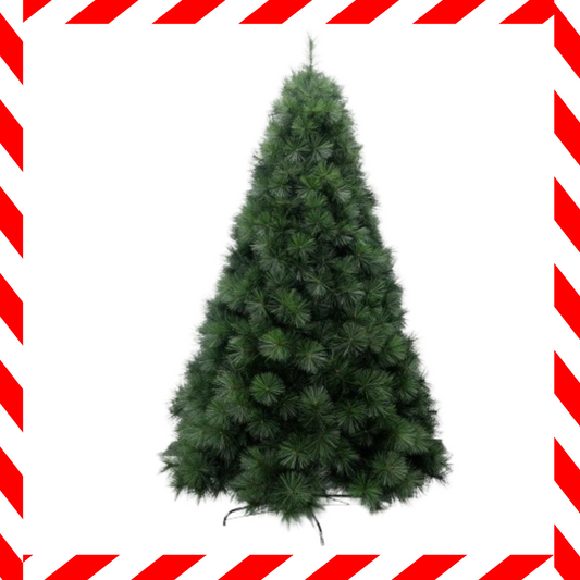 Artificial 6 feet Christmas Tree Xmas Tree with Solid Iron Metal Legs, Light Weight - 1PC