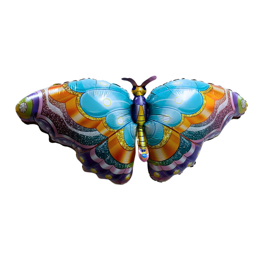 Colorful Butterfly Shaped Balloon 36"