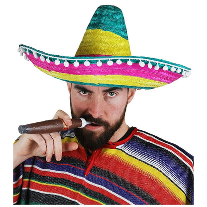 Mexican Sombrero Hat for Carnival - 1PC