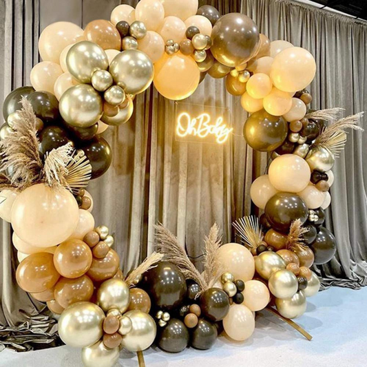 Balloon Backdrop - Vintage Colors