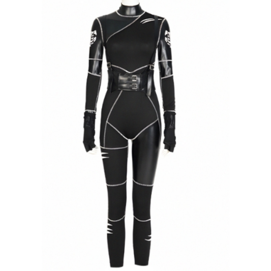 Anime Black Female Adult Costume - Size S (Bust - 76 cm)