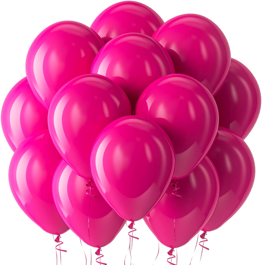 Hot Pink Latex Balloons 10" - Pack of 50 PC