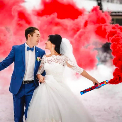 Colored Smoke Bomb for Mehendi/PhotoBooths/Fun Favor - Set of 5