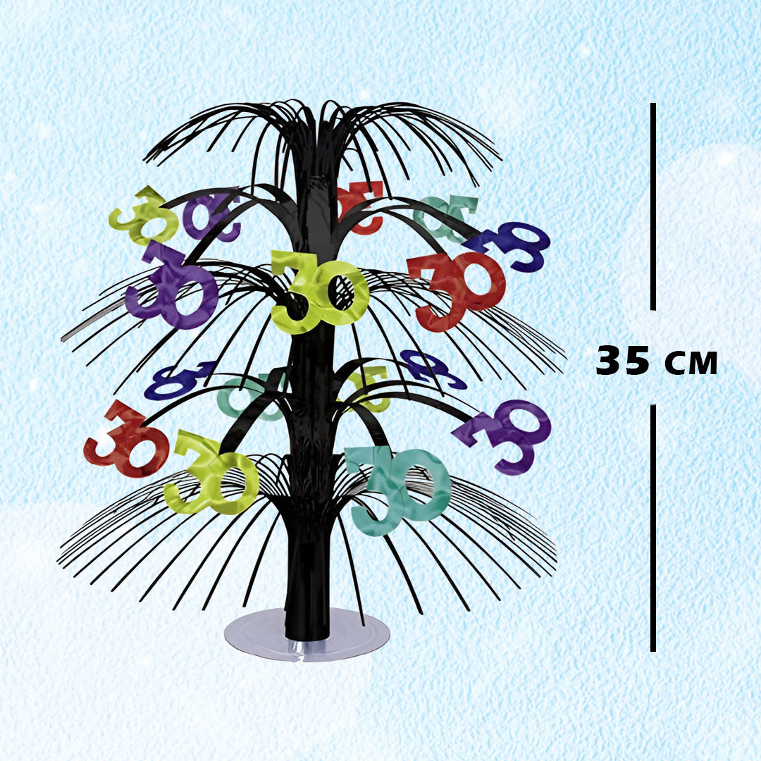 Happy 30th Birthday Table Centerpiece -  14 inches -1PC