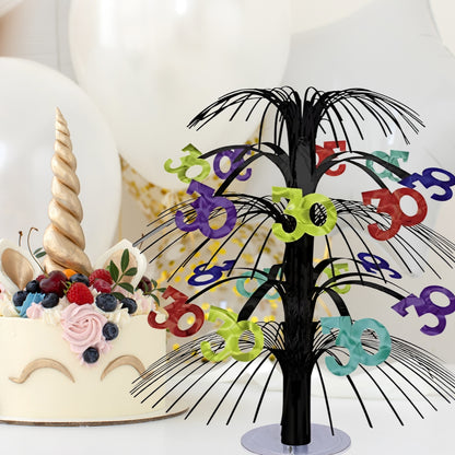 Happy 30th Birthday Table Centerpiece -  14 inches -1PC