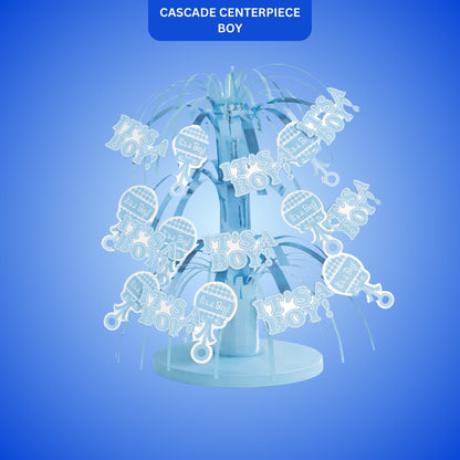 It’s a Boy Cascade Centerpiece