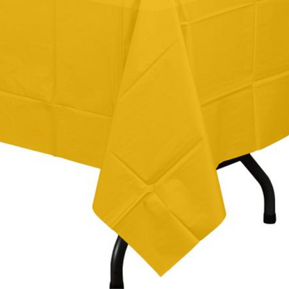 Yellow Tablecover 54 inch x 108 inch