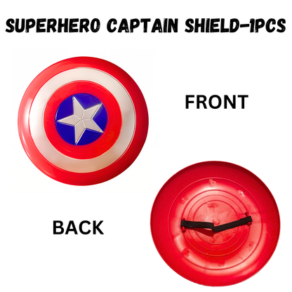 Capt U.S Superhero Circular Shield w/ Body Strap - 16inches - 1PC