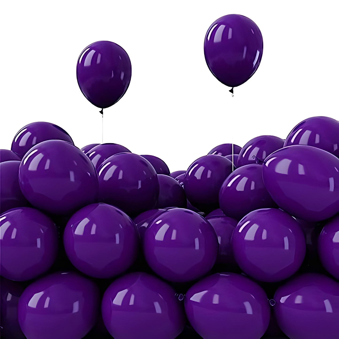 Purple Latex / Rubber Balloons - 9 inches - 50PC