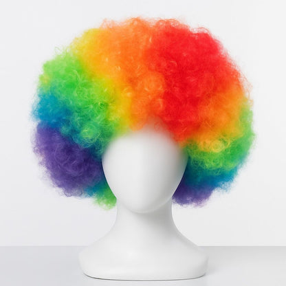 Multicolor Dense Afro Wigs - Extra Heavy - 1PC