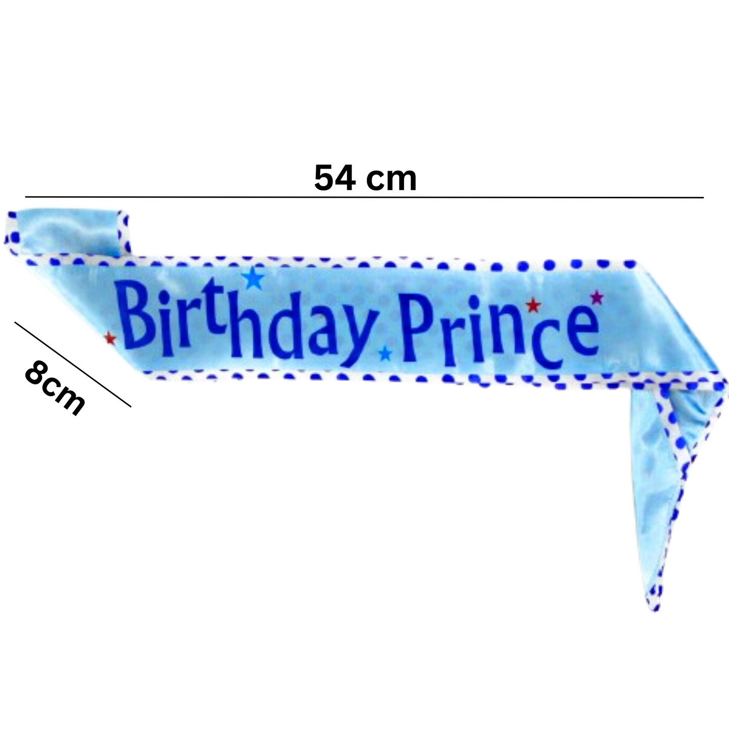 Birthday Prince Kids Sash