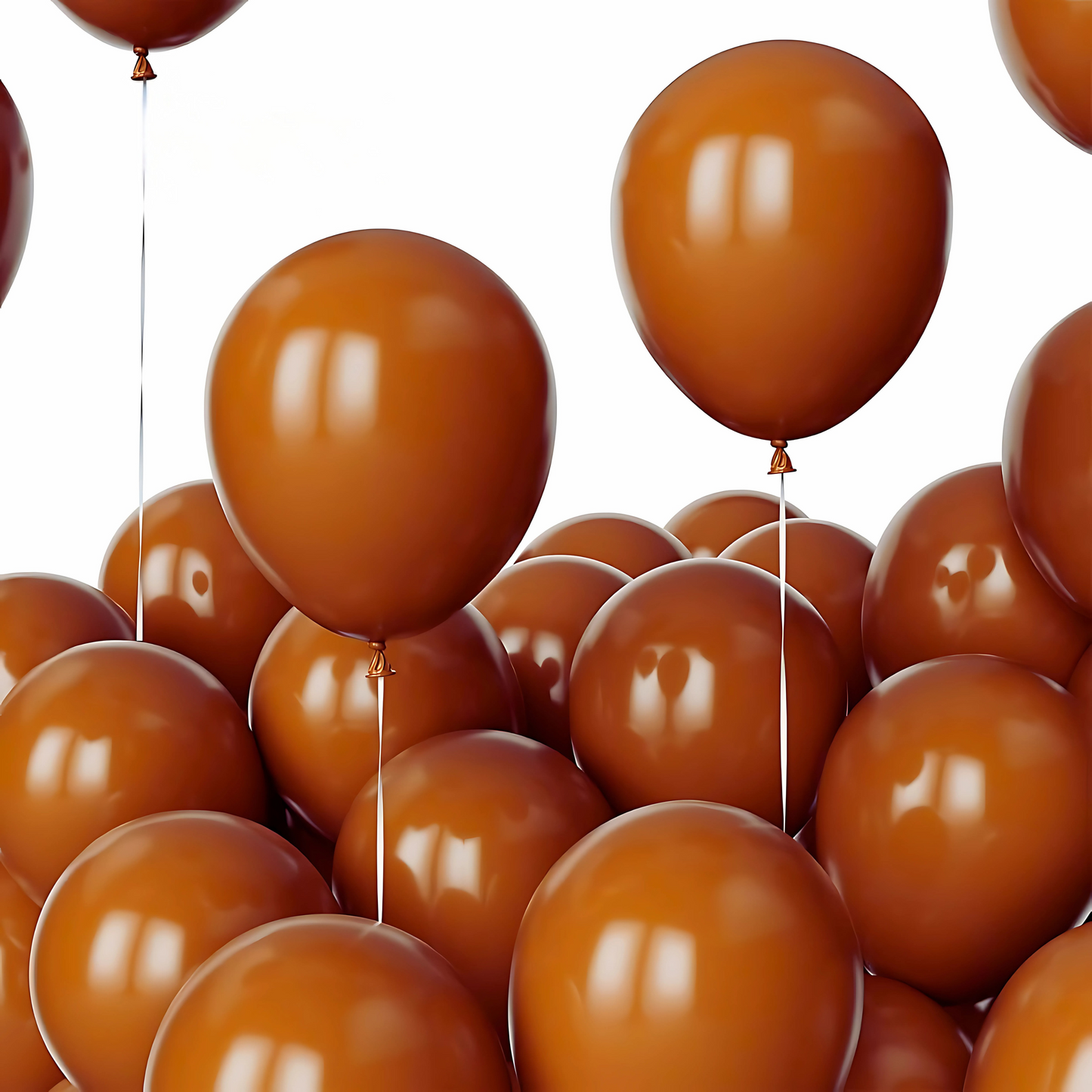 Chocolate Brown Balloons-50PC